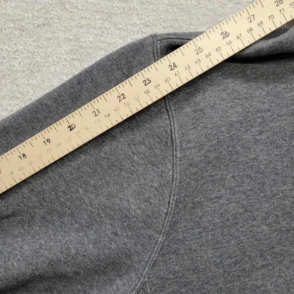 Nike Sportswear Club Fleece Hoodie Mens Medium Gray Pullover Embroidered Logo